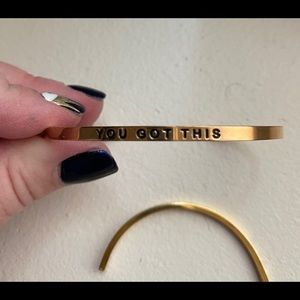 Set of 5 Mantra Bands bracelets.